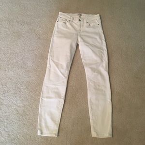 Jcrew Toothpick Jeans, size 26.